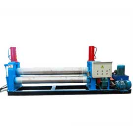 液壓式16-2200三輥對(duì)稱卷板機(jī) 自動(dòng)液壓放倒